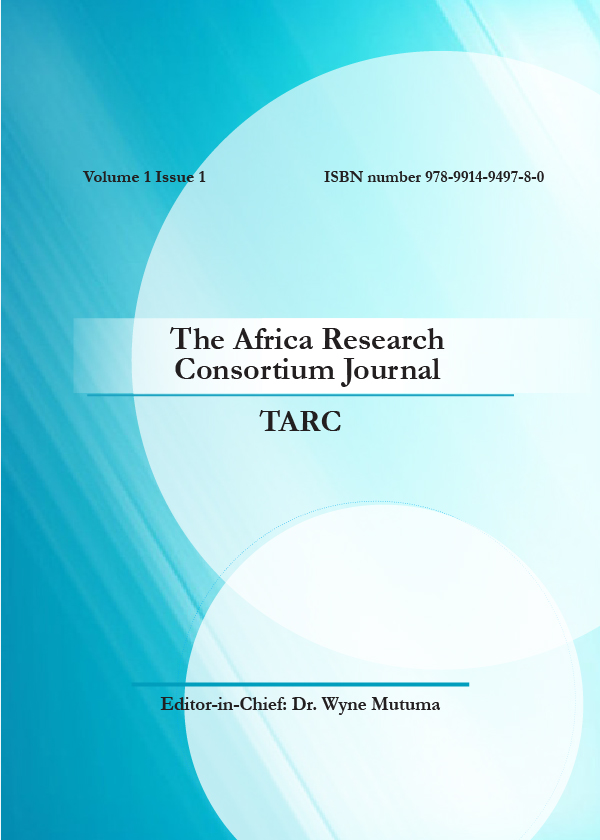 TARC Journal Volume 1 Issue 1