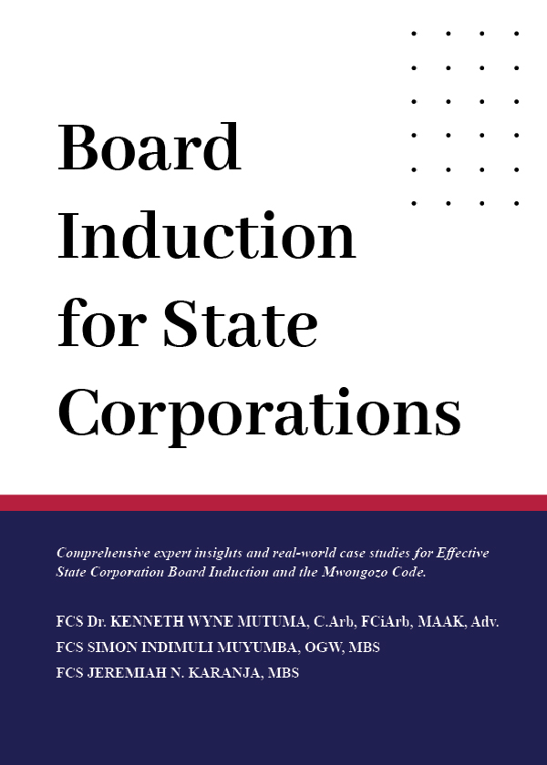 Board Induction for State Corporations