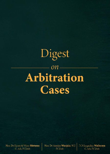 Digest on Arbitration Cases